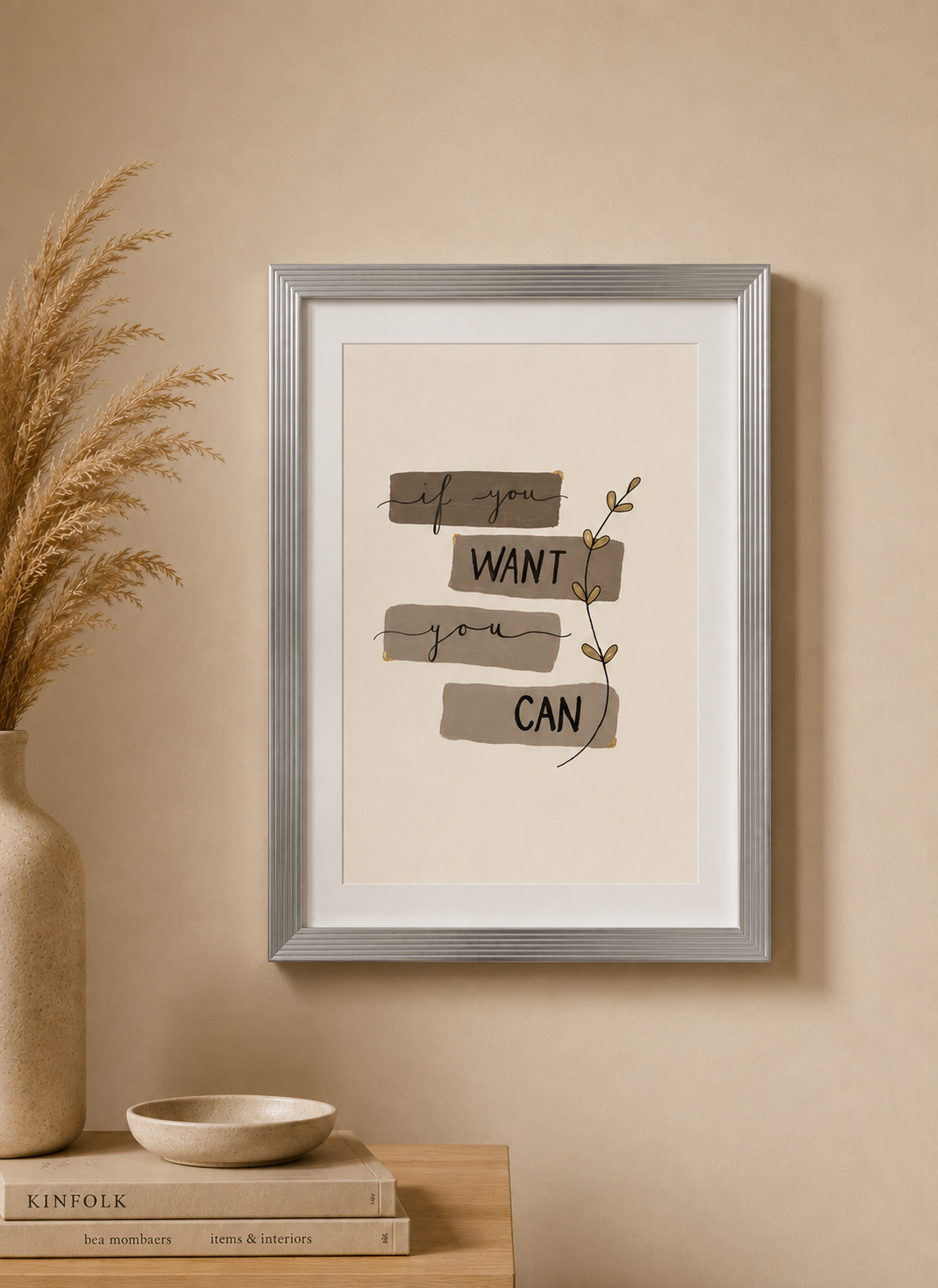 If You Want You Can - Handmade Paintings