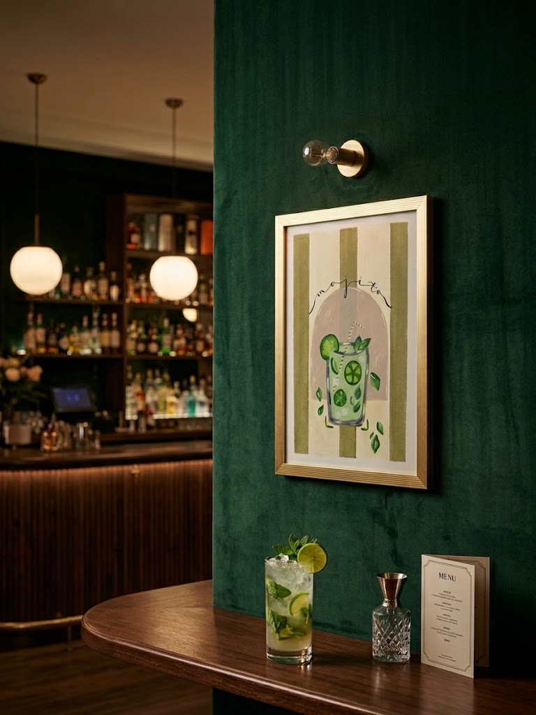 Mojito - Cocktail Collection - Handmade Paintings