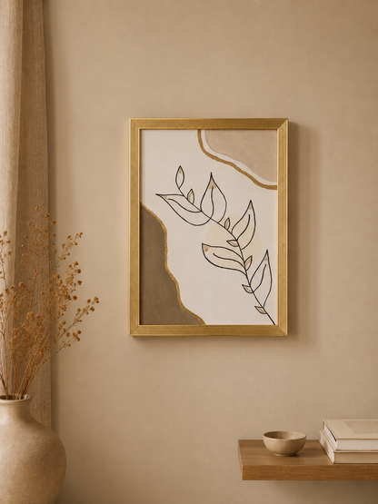 Fleur d'Or - Handmade Paintings