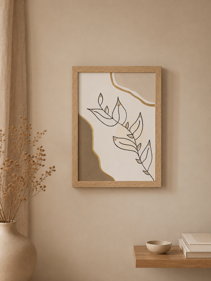 Fleur d'Or - Handmade Paintings