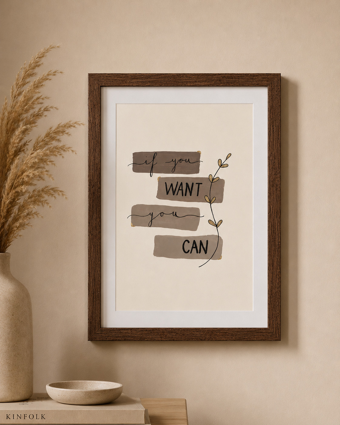 If You Want You Can - Handmade Paintings